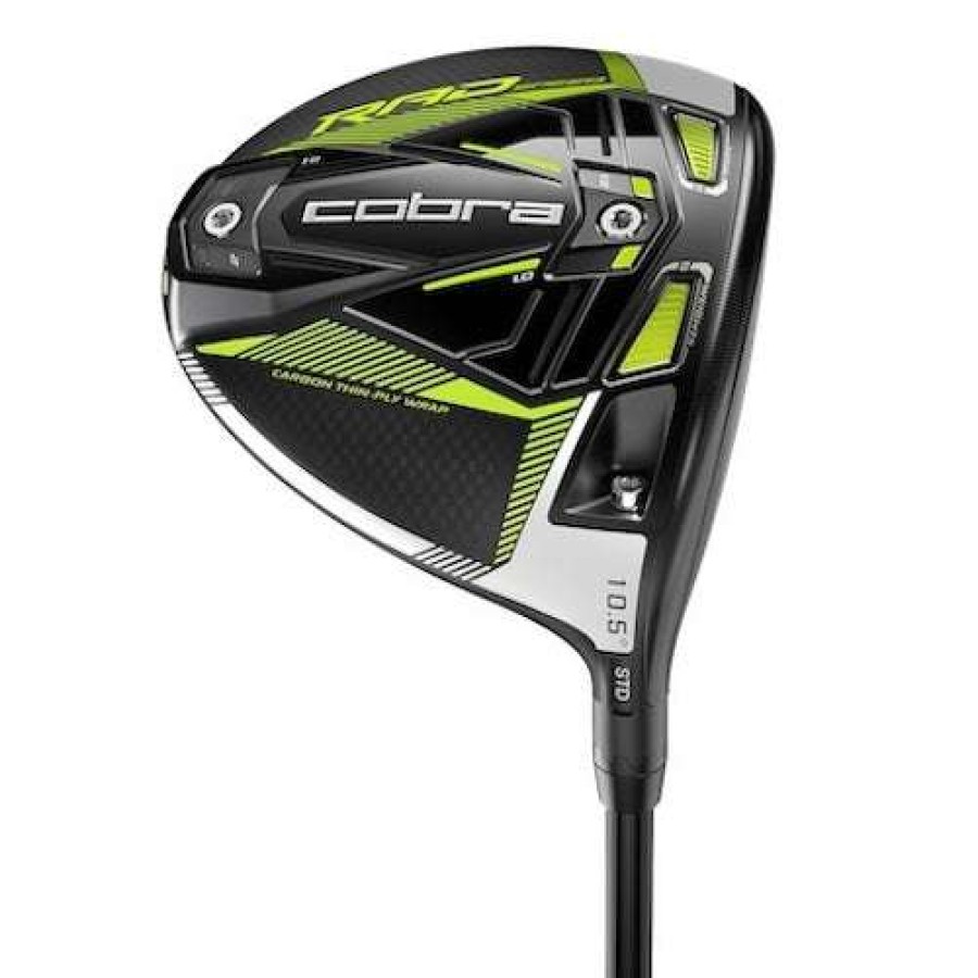 Men'S Clubs * | Clearance Sale Cobra King Radspeed Driver Black/Turbo Yellow