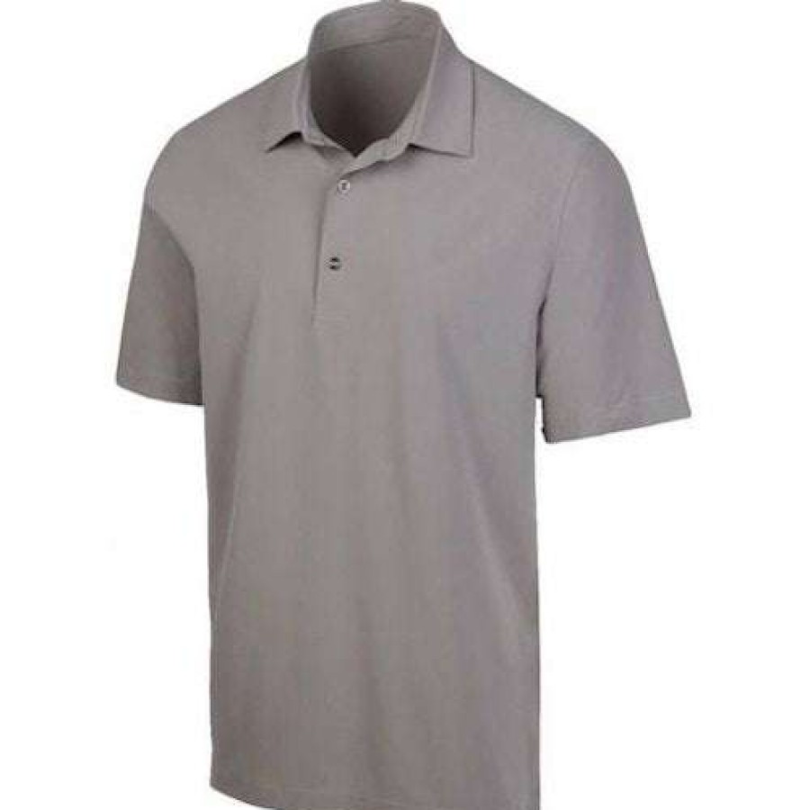 Apparel * | Top Sellers Greg Norman X-Lite 50 Solid Woven Polo