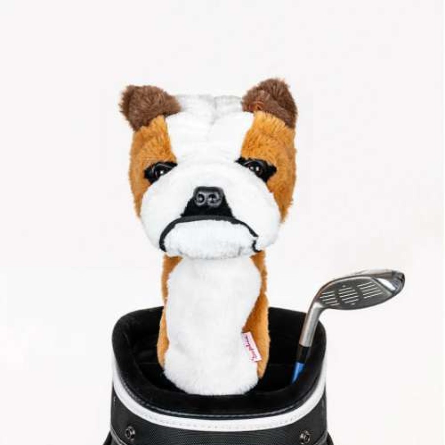 Gear * | Daphne'S Headcovers Best Sellers Daphne'S Animal Headcover Bulldog