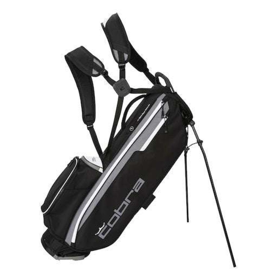 Bags * | Top Sellers Cobra 2022 Ultralight Pro Stand Bag Black / White