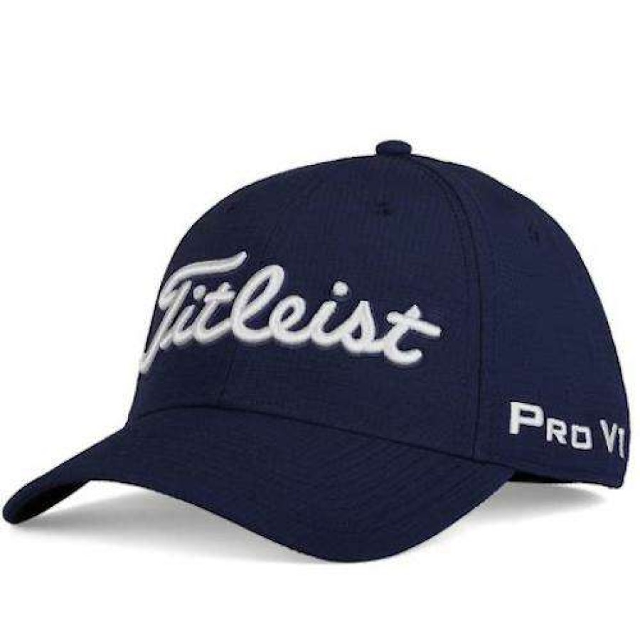 Apparel * | Shop Titleist Tour Elite Legacy Hat Navy / White M/L