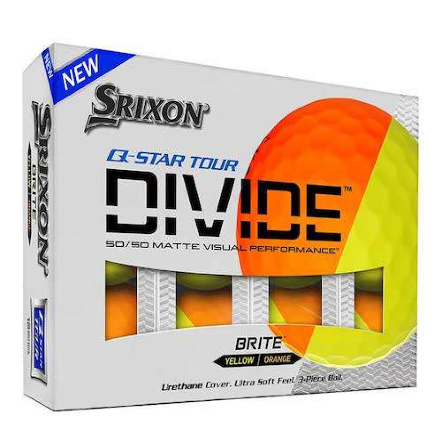 Golf Balls * | Srixon Wholesale Q-Star Tour Divide Orange (12)