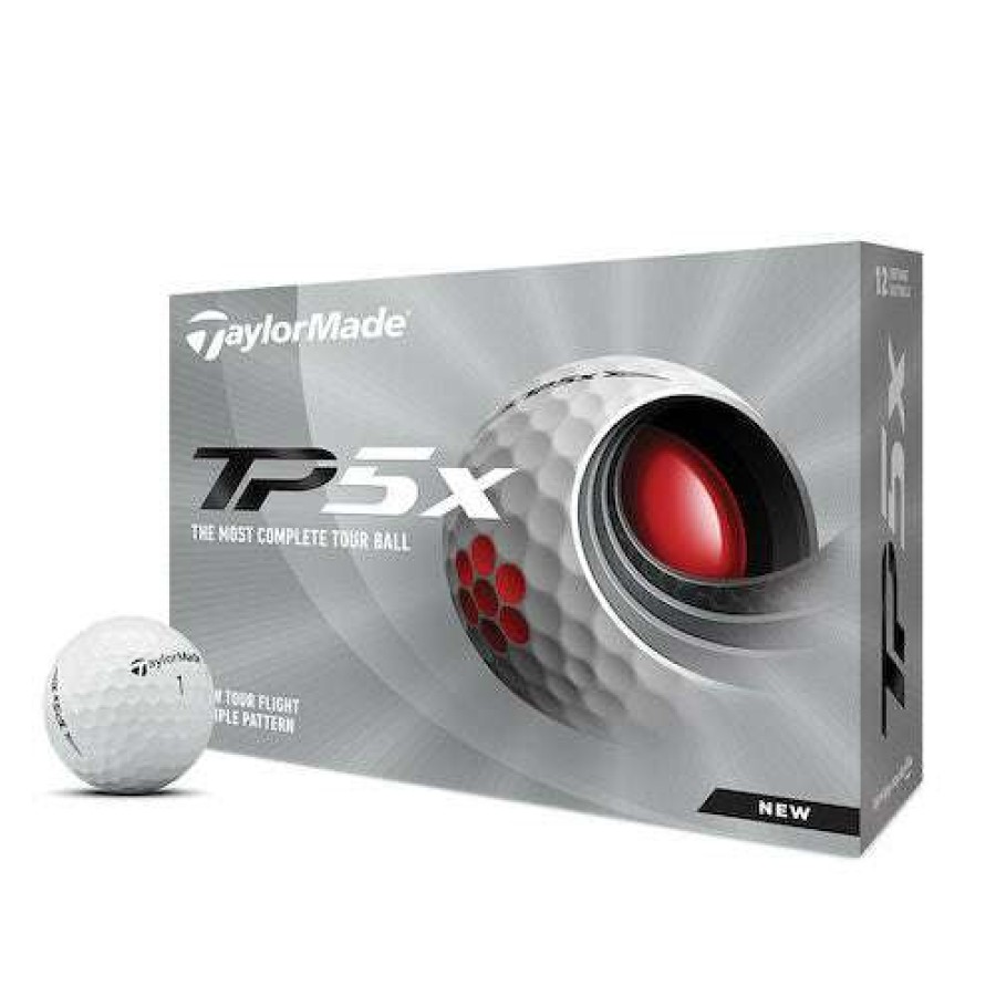 Golf Balls * | Shop Taylormade 2022 Tp5X Golf Balls White