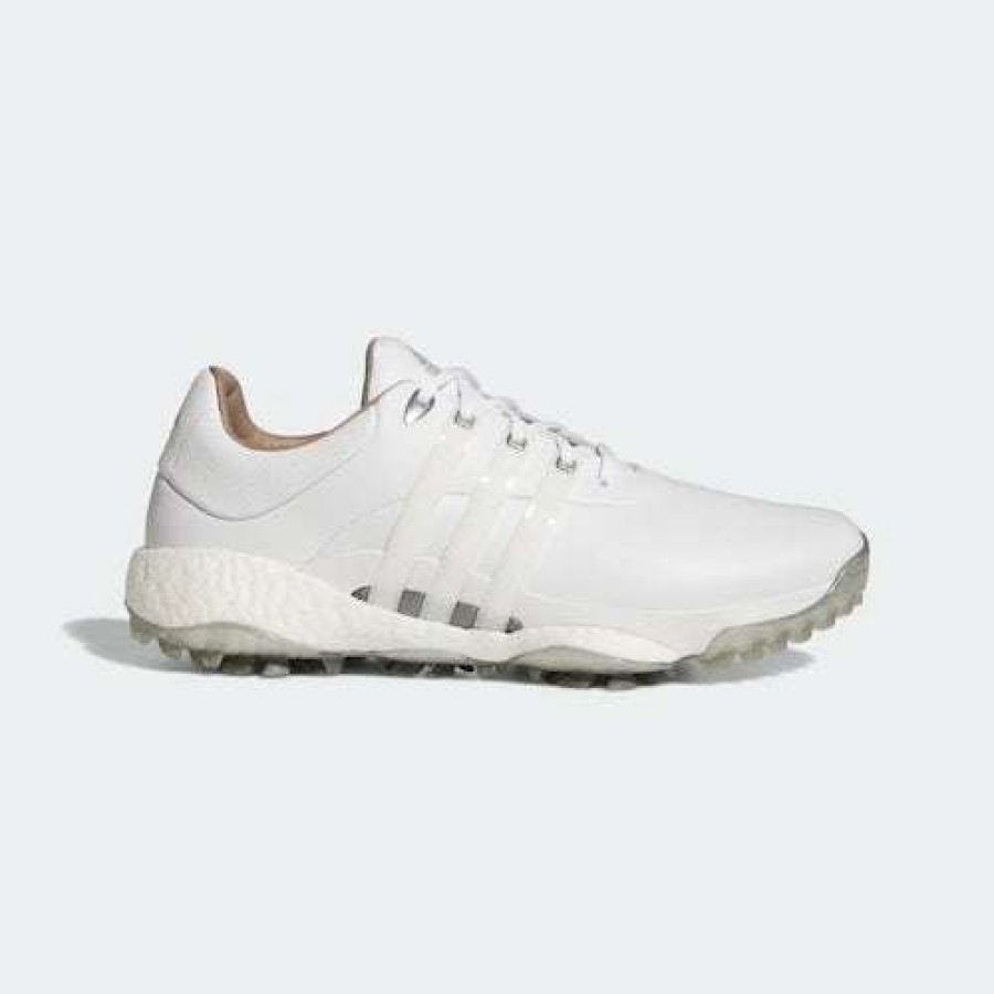 Shoes * | Cheap Online Adidas Tour 360 22 Golf Shoes White/White/Silver