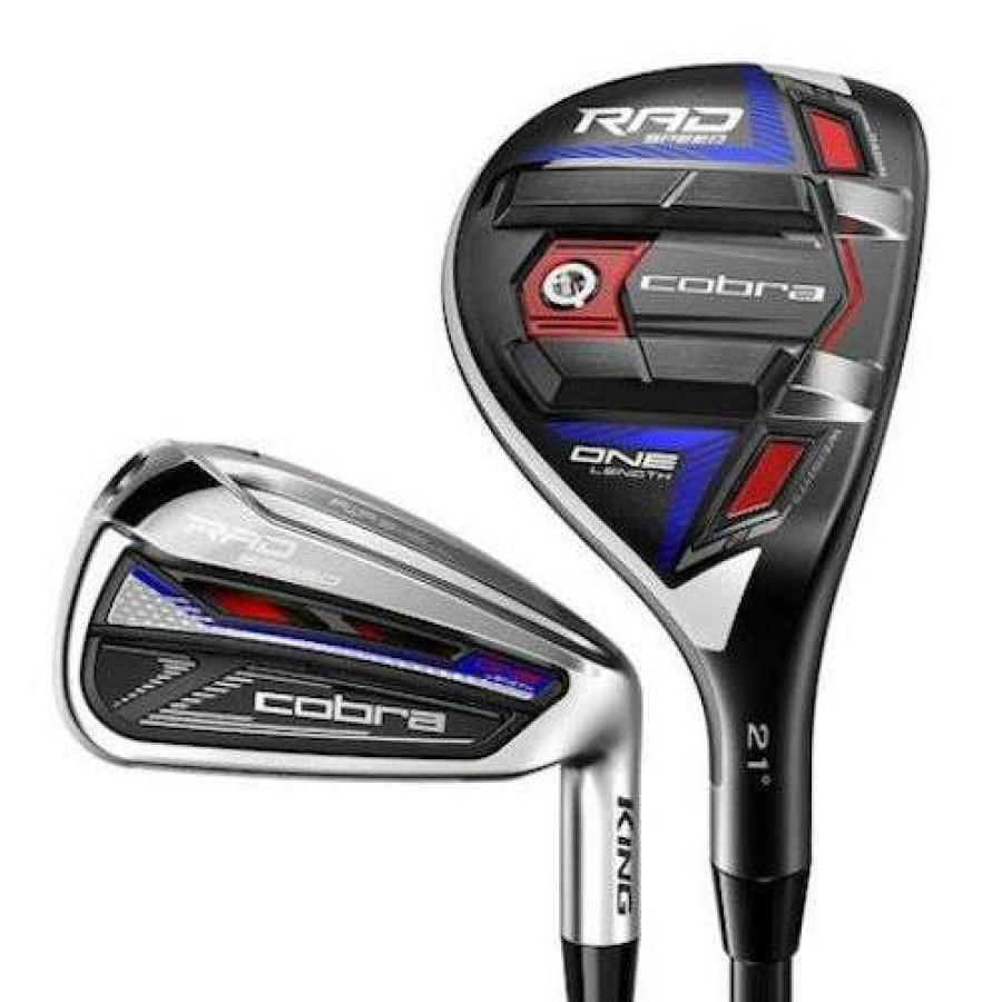 Men'S Clubs * | Quick Delivery Cobra King Radspeed One Length Combo Set Graphite