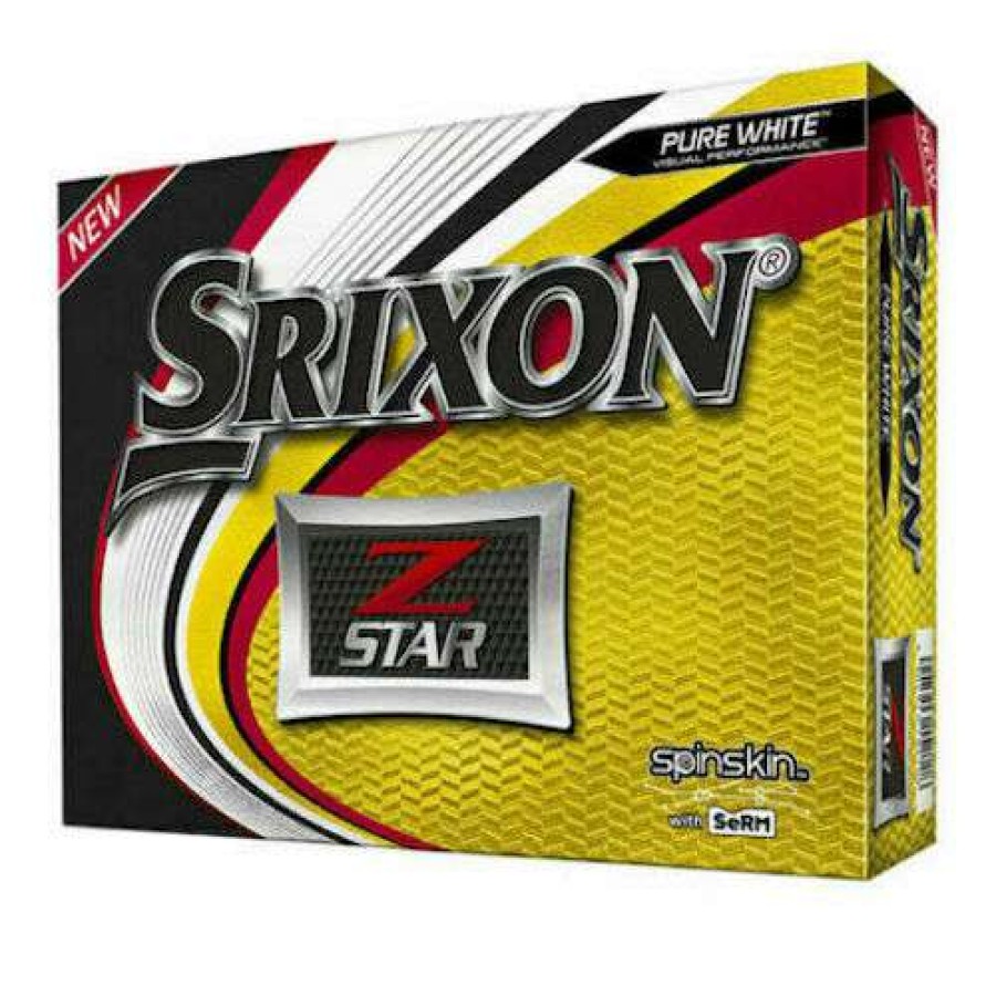 Golf Balls * | Promotion Srixon Z-Star 6 Golf Balls White