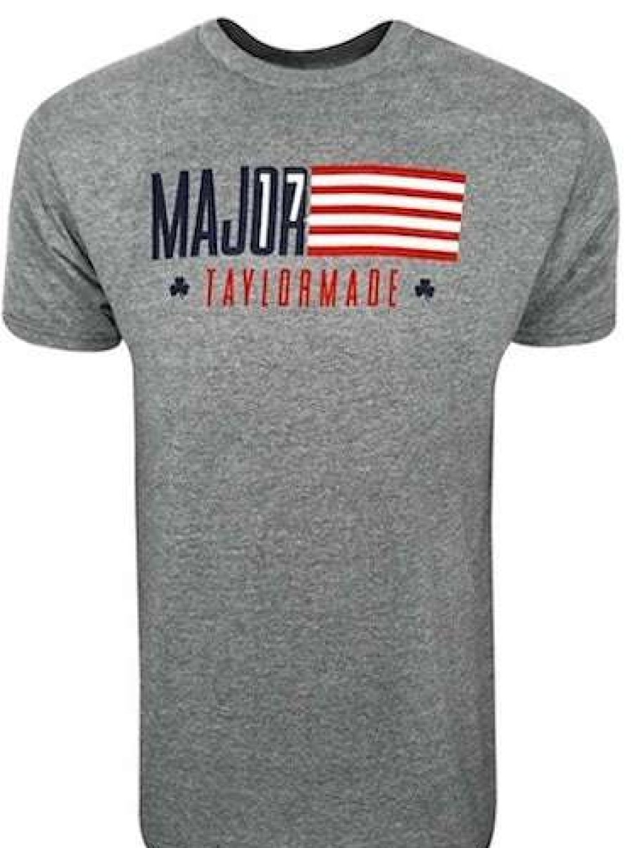 Apparel * | 100% Guarantee Taylormade Men'S 2017 Us Open T-Shirt Gray