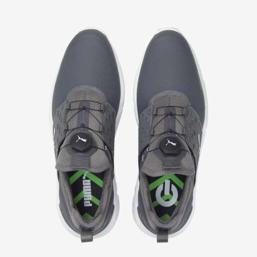 Shoes * | Discount Store Puma Ignite Articulate Disc Golf Shoes Quiet Shade / Silver / Quiet Shade