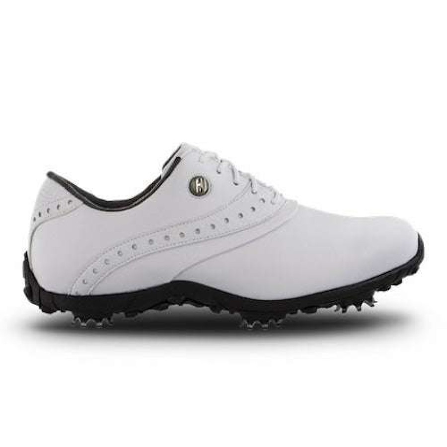 Shoes * | Flash Sale Women'S Footjoy Lopro Cll White/White Croc