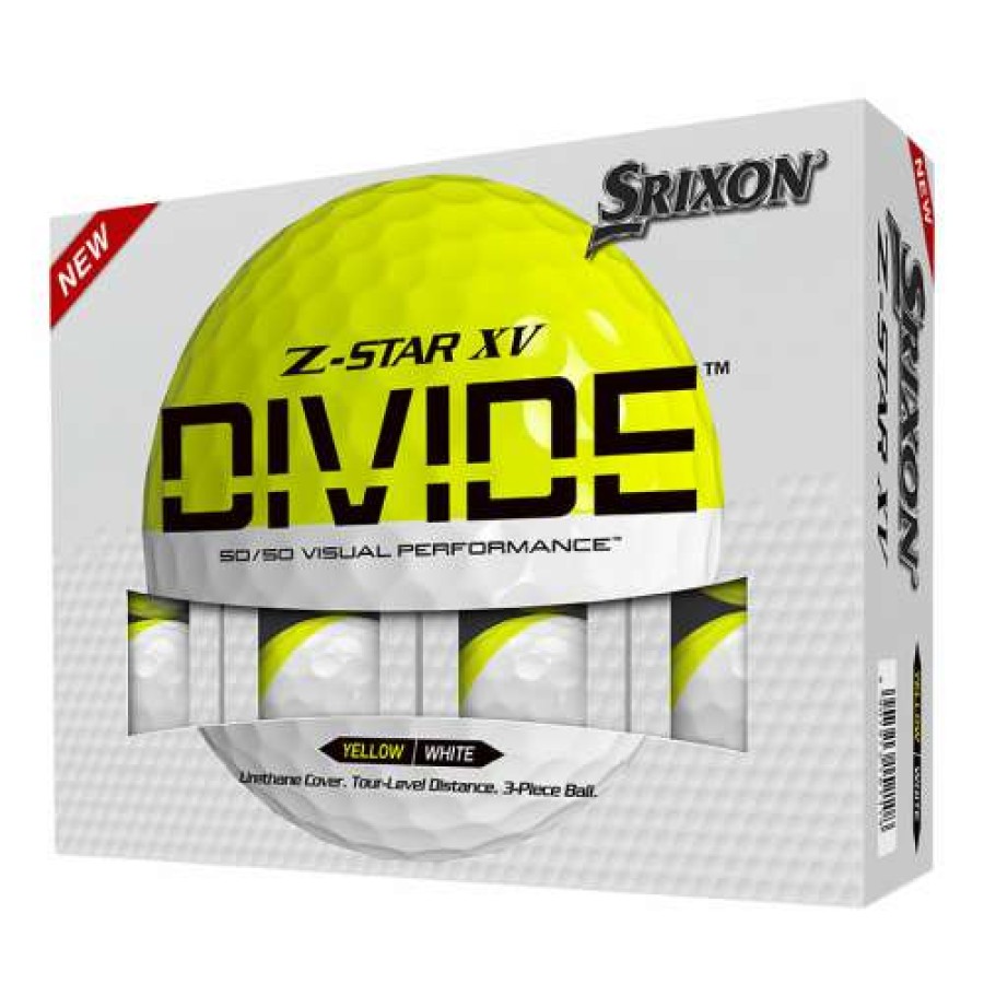 Golf Balls * | Promotion Srixon Z-Star Xv Divide Golf Balls