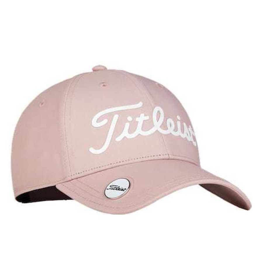 Apparel * | Shop Titleist Women'S Players Performance Ball Marker Rose/White**