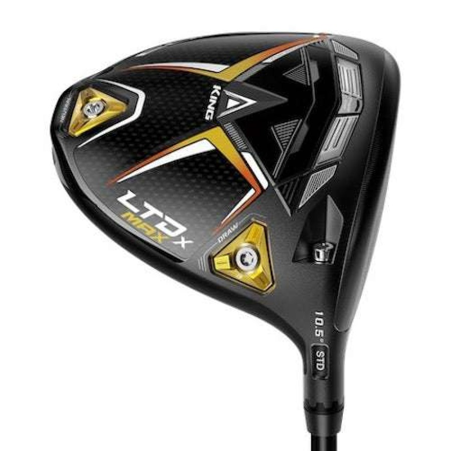 Men'S Clubs * | Wholesale Cobra Ltdx Max Driver Black/Gold