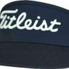 Apparel * | Best Sellers Titleist Tour Visor Navy/White