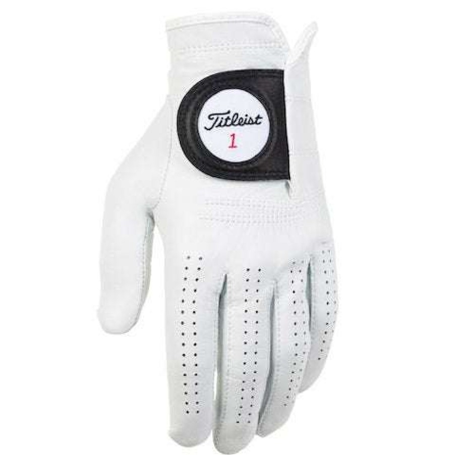 Gear * | Online Titleist Players Glove Pearl