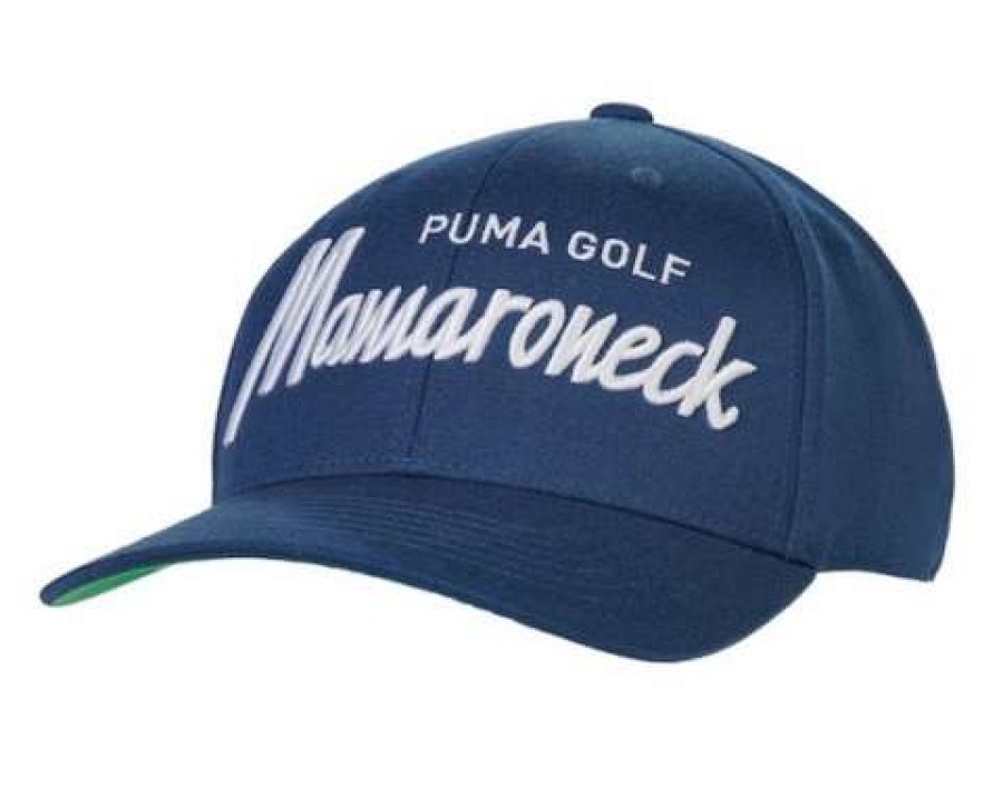 Apparel * | Online Puma Mamaroneck City Snap Back Hat Dark Denim