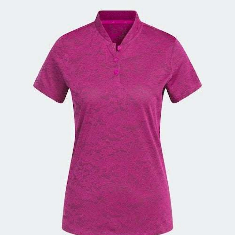 Apparel * | Clearance Women'S Adidas Jacquard Polo