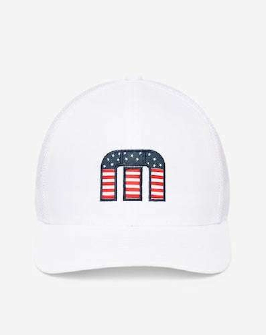 Apparel * | Clearance Sale Travis Mathew Flag Dad Hat