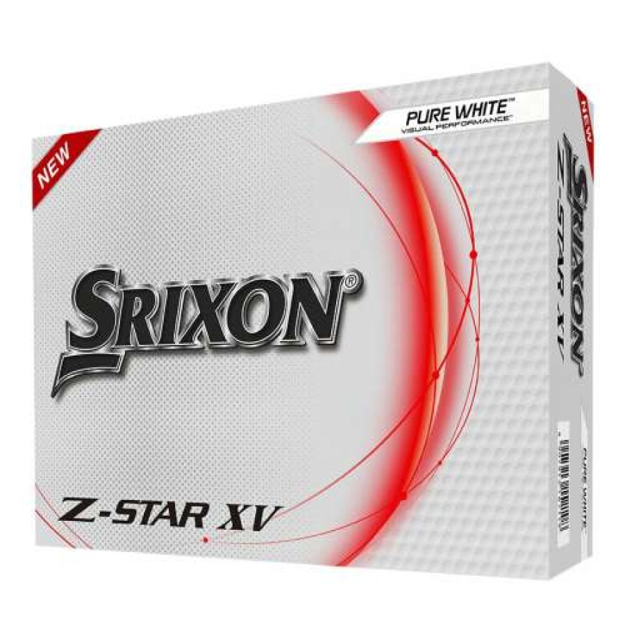 Golf Balls * | Discount Store Srixon Z-Star Xv Golf Balls Pure White