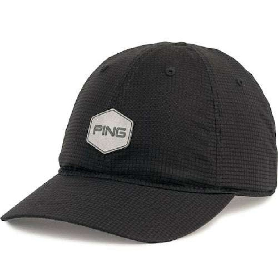 Apparel * | Online Ping Runner Hat Black