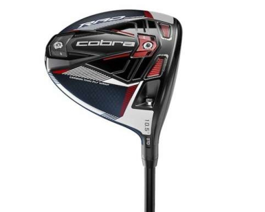 Men'S Clubs * | Online Discount Cobra King Radspeed Driver Peacoat/Red