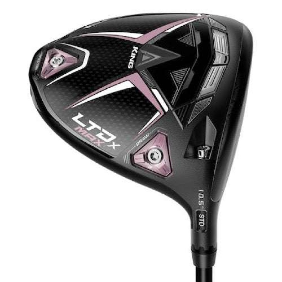 Women'S Clubs * | 100% Guarantee Cobra Women'S Ltdx Max Driver Black/Pink