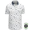 Apparel * | Cheap Online Swannies Quinlan Polo White / Navy