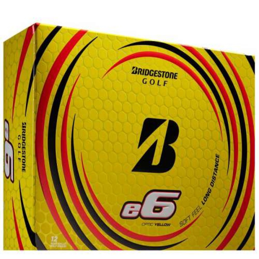 Golf Balls * | Shop Bridgestone 2021 E6 Golf Balls Yellow