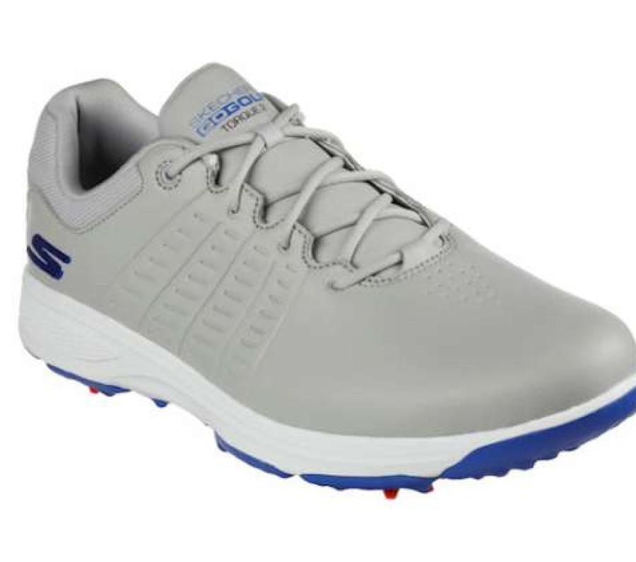 Shoes * | 100% Guarantee Skechers Go Golf Torque 2 Golf Shoes Gray / Blue