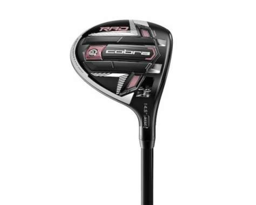 Women'S Clubs * | Shop Cobra Women'S King Radspeed Fairway Wood Black/Pink