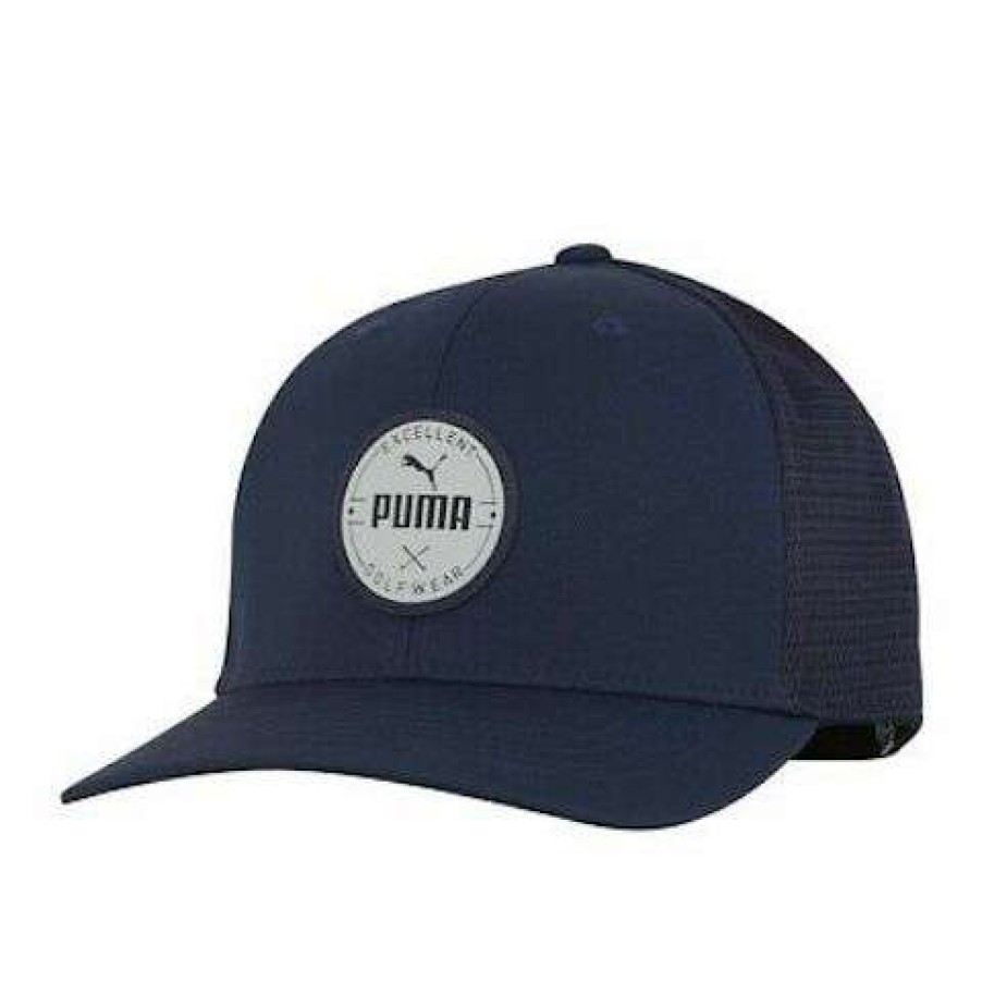 Apparel * | Promotion Puma Circle Patch Hat Peacoat