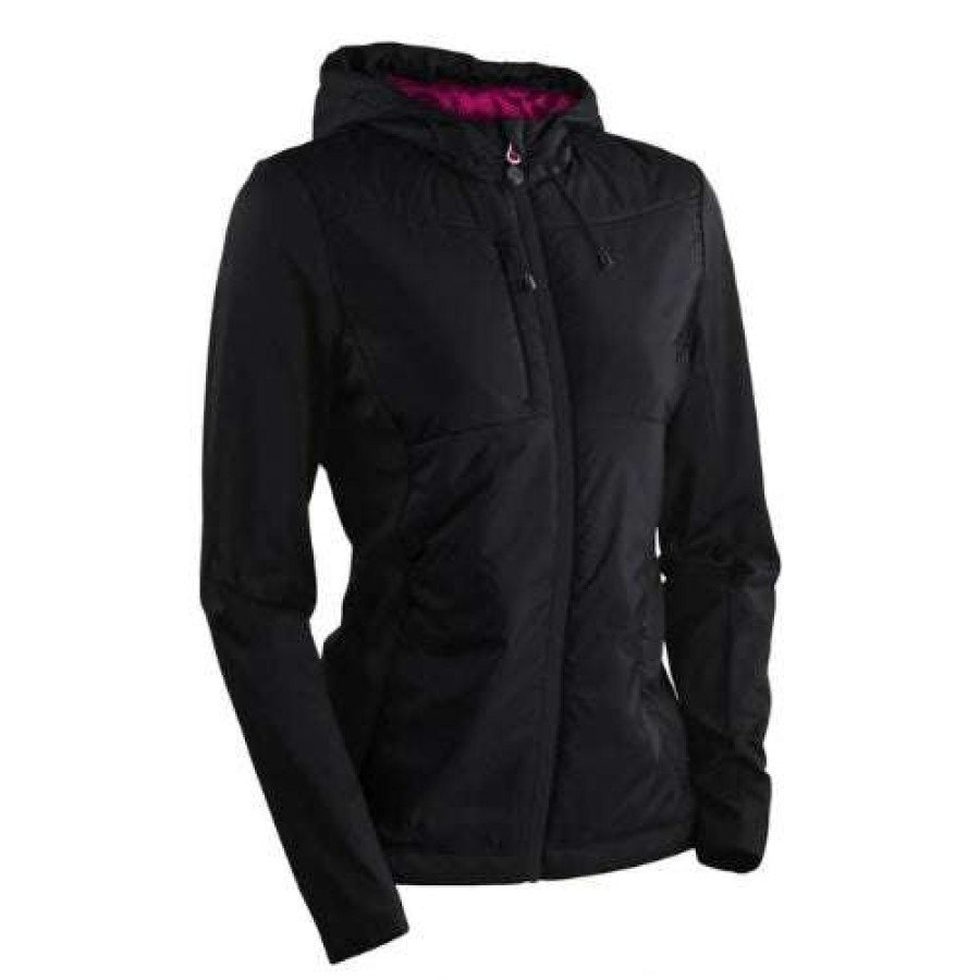 Apparel * | Clearance Sale Women'S Sun Mountain Colter Jacket Black