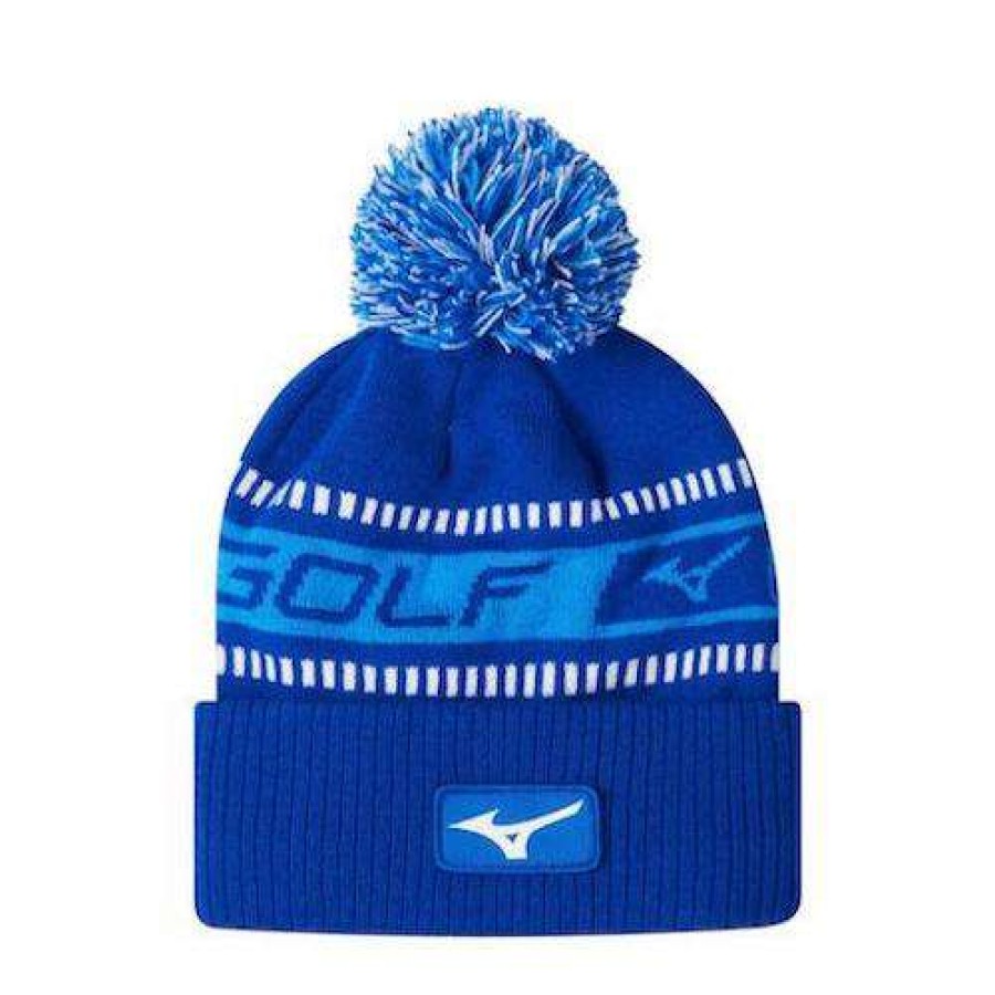 Apparel * | Clearance Mizuno Know Pom Beanie Staff