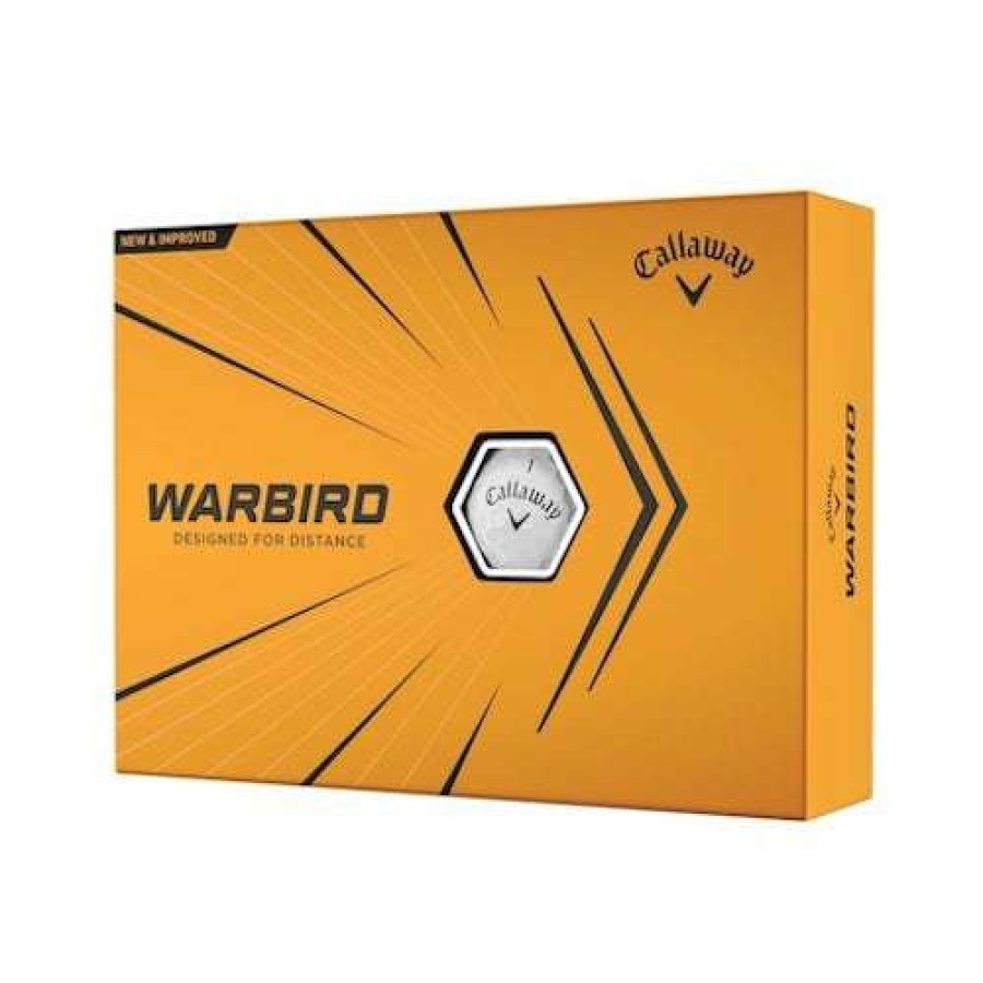 Golf Balls * | New Callaway 2021 Warbird Golf Balls 15 Ball Pack White