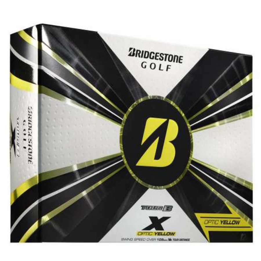 Golf Balls * | Shop Bridgestone 2022 Tour B X Yellow Golf Balls Dozen