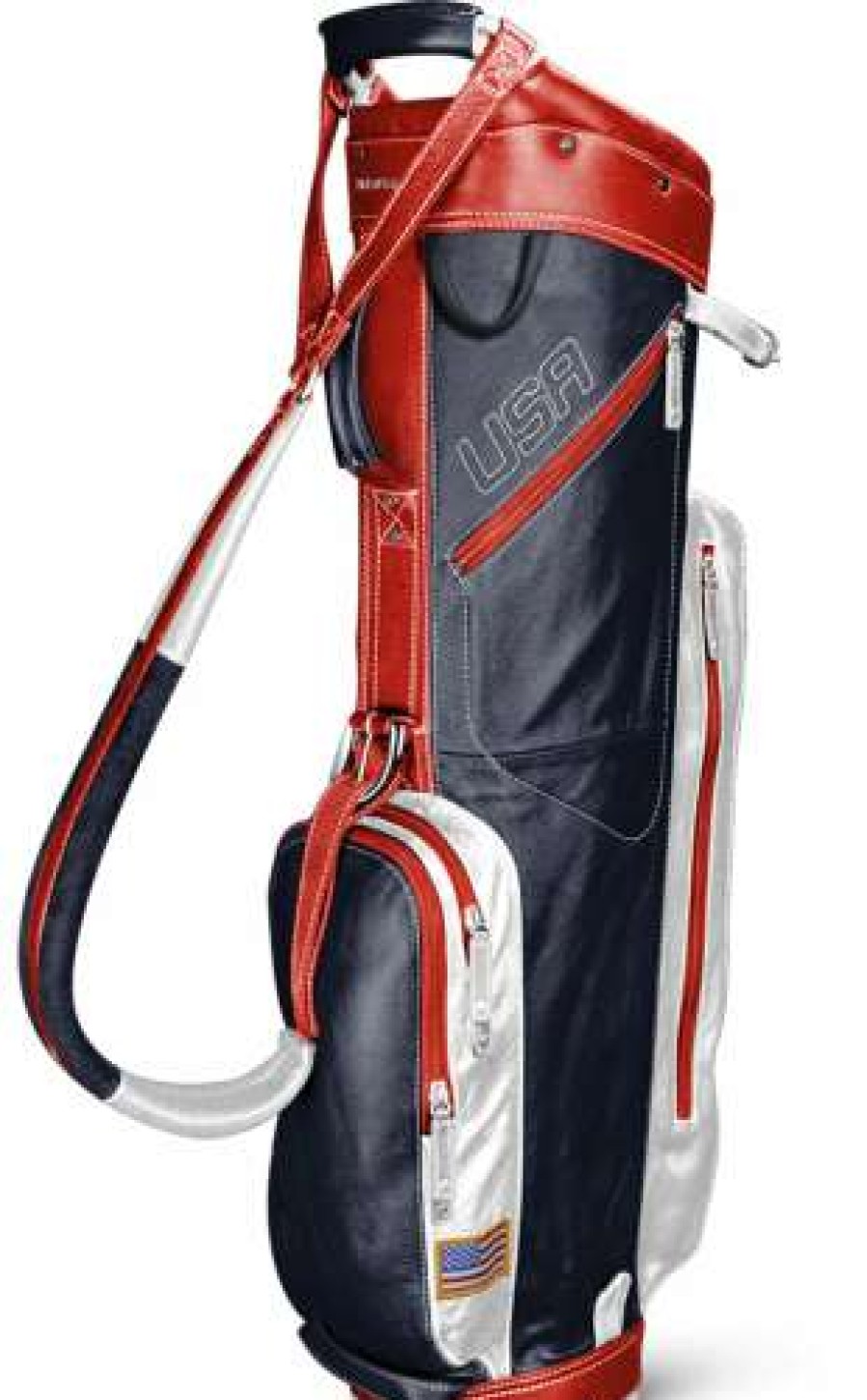 Bags * | Top Sellers Sun Mountain Leather Cart Bag