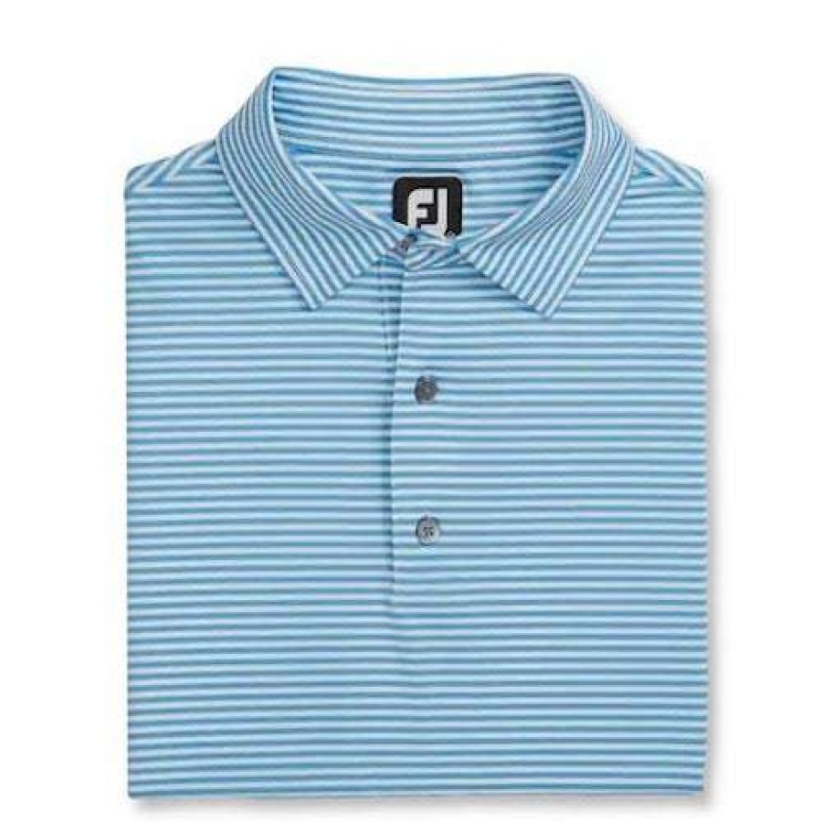 Apparel * | Wholesale Footjoy 2023 Lisle Feeder Stripe Polo