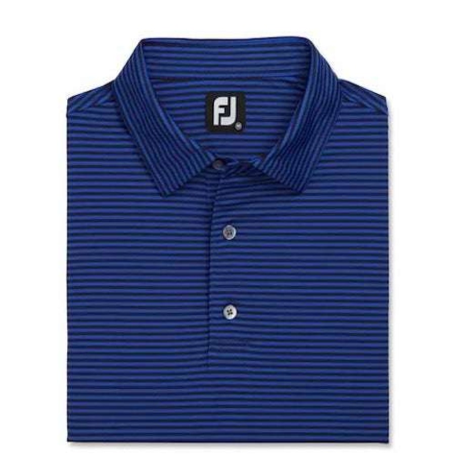 Apparel * | Wholesale Footjoy 2023 Lisle Feeder Stripe Polo